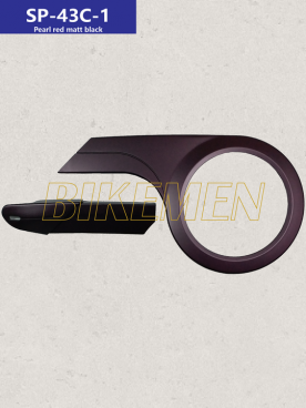 SP-43C-1 Pearl red matt black