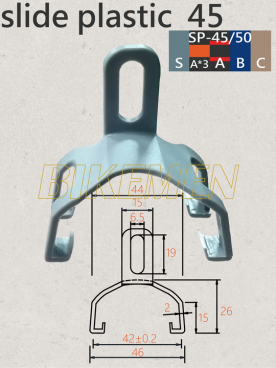 SLIDE HANGER Plastic 45